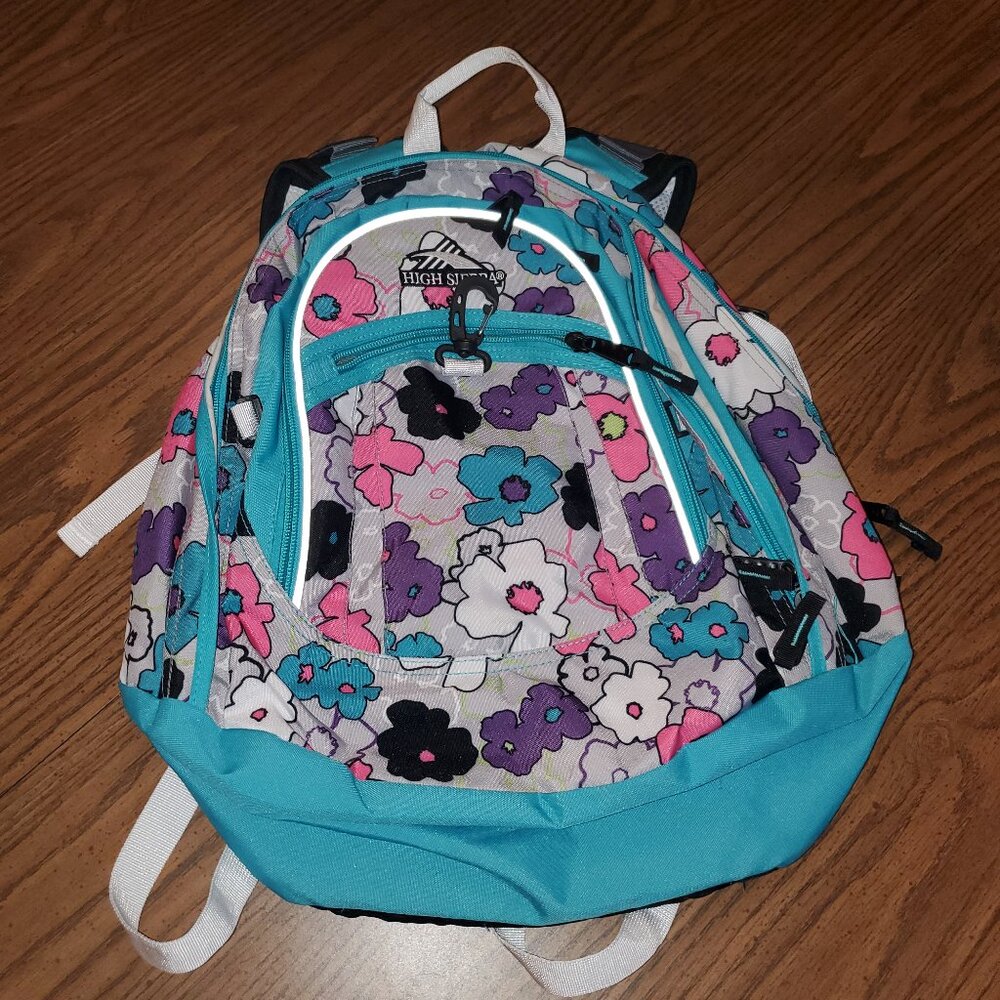 High Sierra Floral Backpack